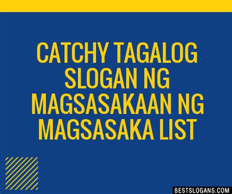 slogan tungkol sa magsasaka|100+ Catchy Magsasaka Tagalog Slogans 2024 + Generator.